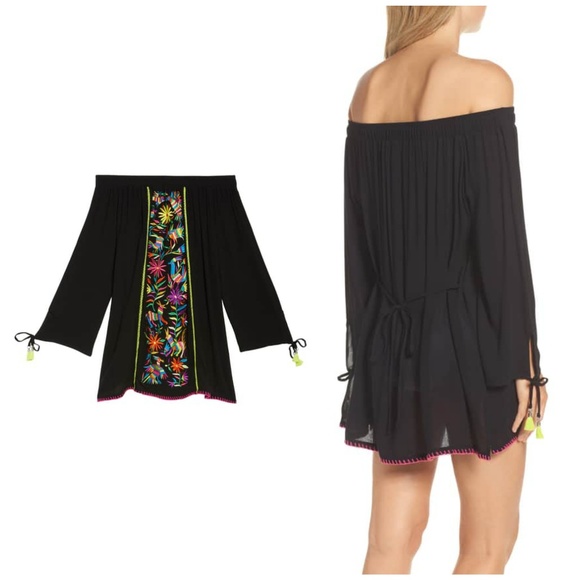 NWT, Nanette Lepore, Isla Marietas Cover Up Dress - Picture 2 of 4